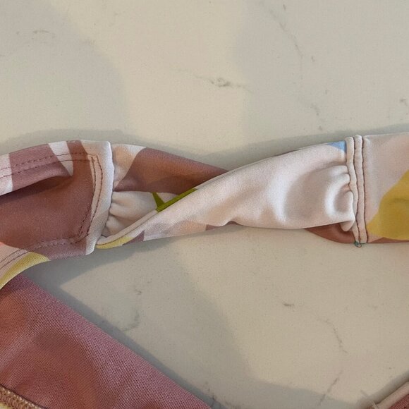 Gossip Block and Key Hipster Tropical Print Bikini Bottoms Multi Color Sz M NWT - Picture 5 of 10